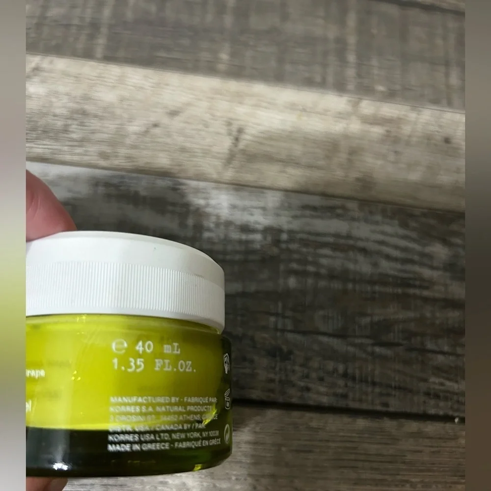 🍇 KORRES Santorini Grape Poreless Skin Cream New